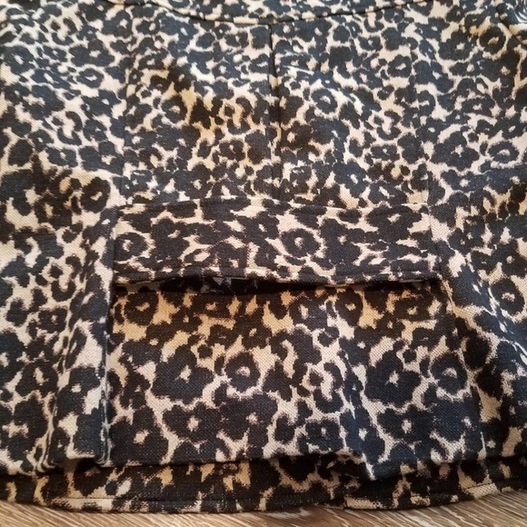 ECI Ny Leopard Animal Print Blazer Jacket Lined - Picture 6 of 8